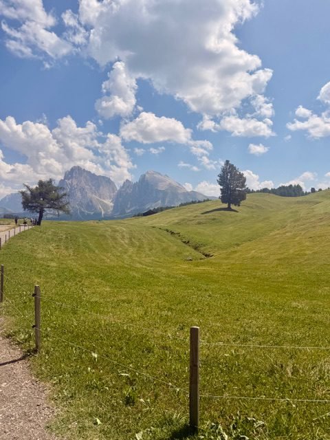Baite tradizionali sull'Alpe di Siusi
